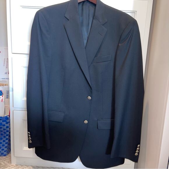Hart Schaffner Marx Other - HART SCHAFFNER MARX GOLD Black  Sport Coat Blazer Jacket 42L